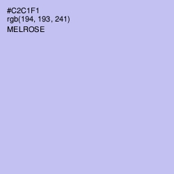 #C2C1F1 - Melrose Color Image