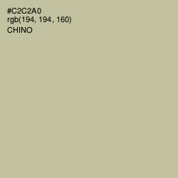 #C2C2A0 - Chino Color Image