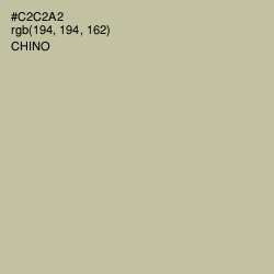 #C2C2A2 - Chino Color Image