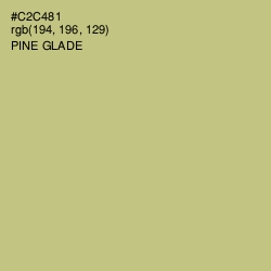 #C2C481 - Pine Glade Color Image