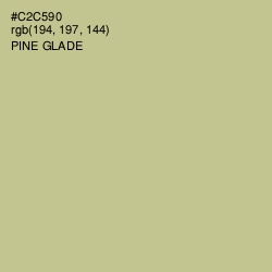 #C2C590 - Pine Glade Color Image