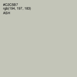 #C2C5B7 - Ash Color Image