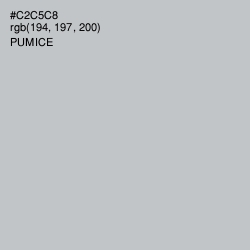 #C2C5C8 - Pumice Color Image