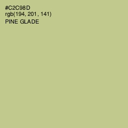 #C2C98D - Pine Glade Color Image