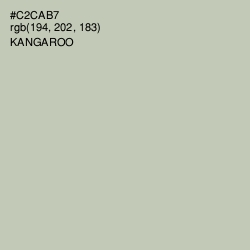 #C2CAB7 - Kangaroo Color Image