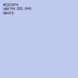 #C2CAF4 - Periwinkle Color Image