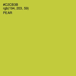 #C2CB3B - Pear Color Image