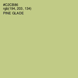 #C2CB86 - Pine Glade Color Image