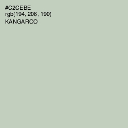 #C2CEBE - Kangaroo Color Image