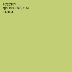 #C2CF74 - Tacha Color Image