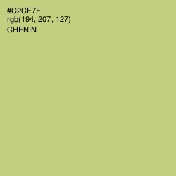 #C2CF7F - Chenin Color Image