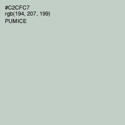 #C2CFC7 - Pumice Color Image