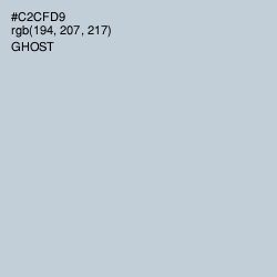 #C2CFD9 - Ghost Color Image