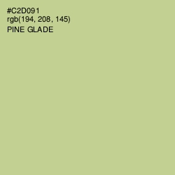 #C2D091 - Pine Glade Color Image