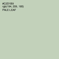 #C2D1B9 - Pale Leaf Color Image