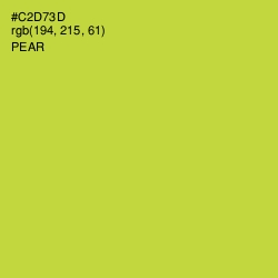 #C2D73D - Pear Color Image