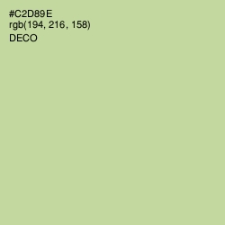 #C2D89E - Deco Color Image