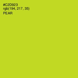 #C2D923 - Pear Color Image