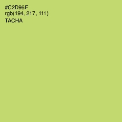 #C2D96F - Tacha Color Image
