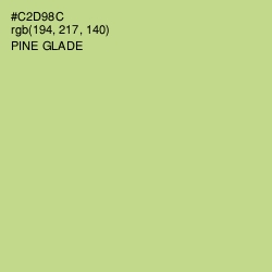 #C2D98C - Pine Glade Color Image