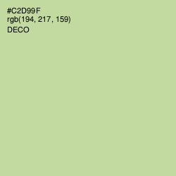 #C2D99F - Deco Color Image