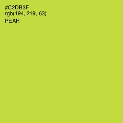 #C2DB3F - Pear Color Image