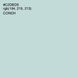 #C2DBD5 - Conch Color Image