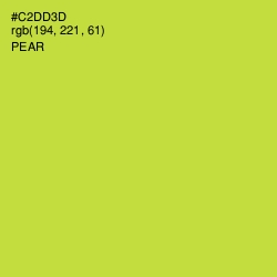 #C2DD3D - Pear Color Image