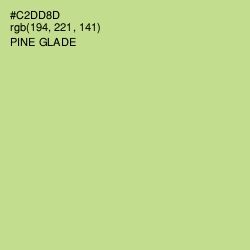 #C2DD8D - Pine Glade Color Image