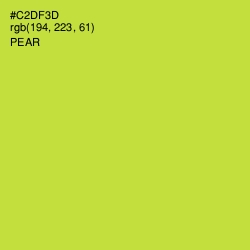 #C2DF3D - Pear Color Image