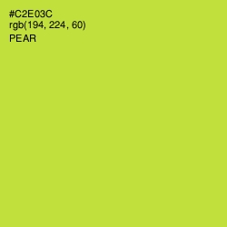 #C2E03C - Pear Color Image