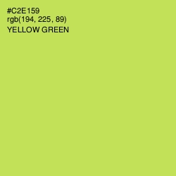 #C2E159 - Yellow Green Color Image