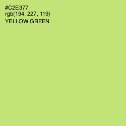 #C2E377 - Yellow Green Color Image