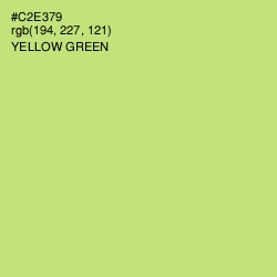 #C2E379 - Yellow Green Color Image