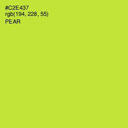 #C2E437 - Pear Color Image