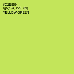 #C2E559 - Yellow Green Color Image