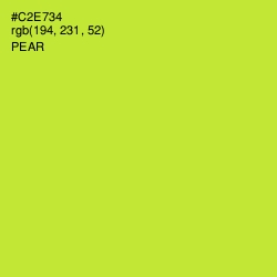 #C2E734 - Pear Color Image