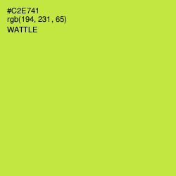 #C2E741 - Wattle Color Image