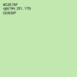 #C2E7AF - Gossip Color Image