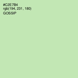 #C2E7B4 - Gossip Color Image