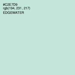 #C2E7D9 - Edgewater Color Image