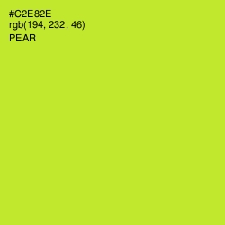 #C2E82E - Pear Color Image