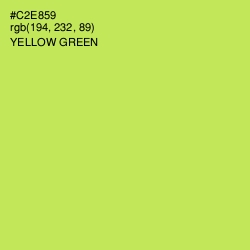 #C2E859 - Yellow Green Color Image