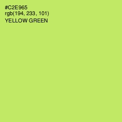 #C2E965 - Yellow Green Color Image