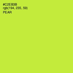 #C2EB3B - Pear Color Image