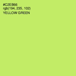 #C2EB66 - Yellow Green Color Image
