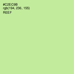 #C2EC9B - Reef Color Image