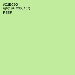 #C2EC9D - Reef Color Image