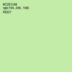 #C2ECA8 - Reef Color Image