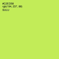 #C2ED58 - Sulu Color Image